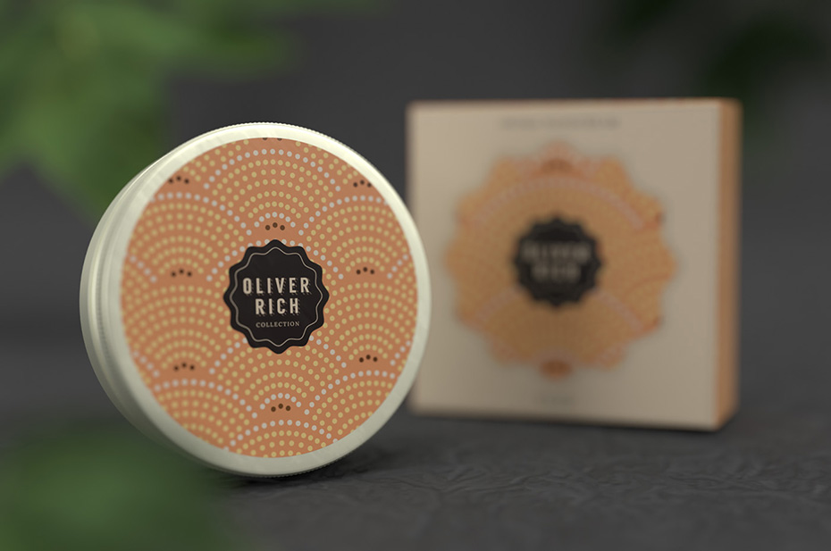 Crèmes pour les mains aroma OLIVER RICH | packaging - étiquettes - Yuzu