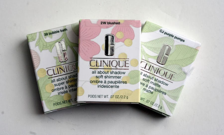 Packaging de la marque de cosmétiques Clinique