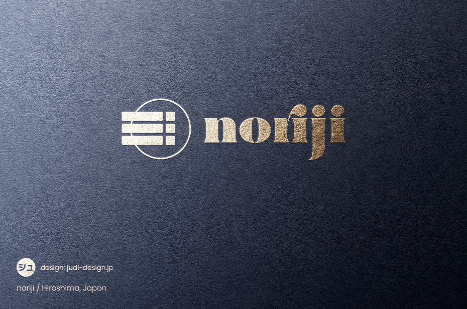 Logo pour noriji, un entreprise d'immobilier et restauration à Hiroshima