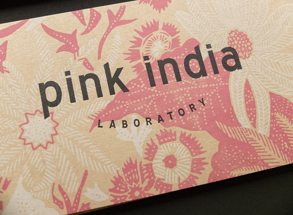Pink India Laboratory shop cards