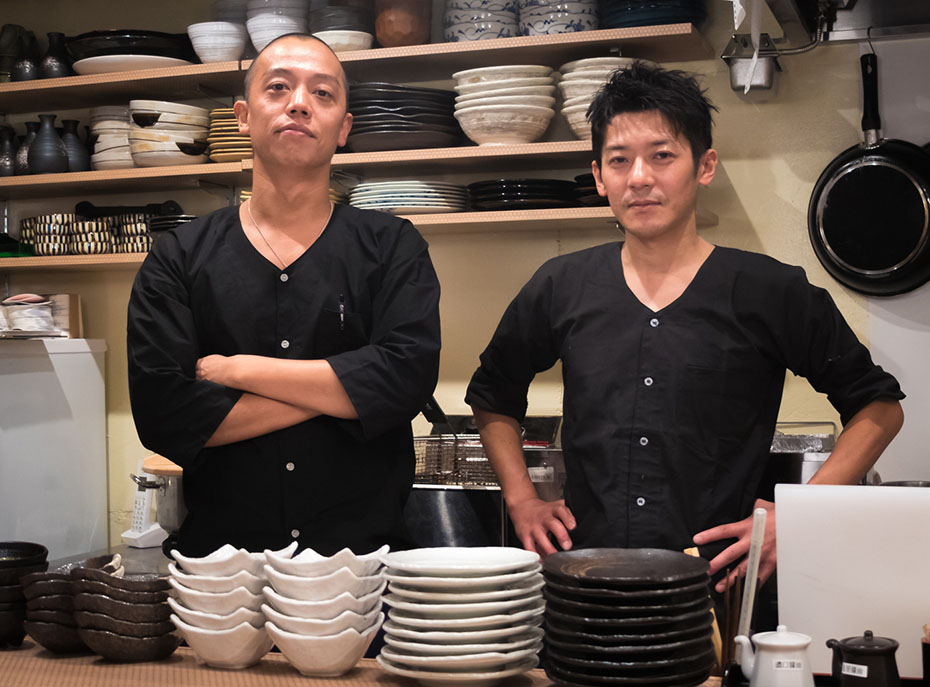 personnel du restaurant japonais Kisuke