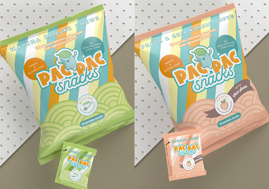 Projets graphiques récents packaging alimentaire