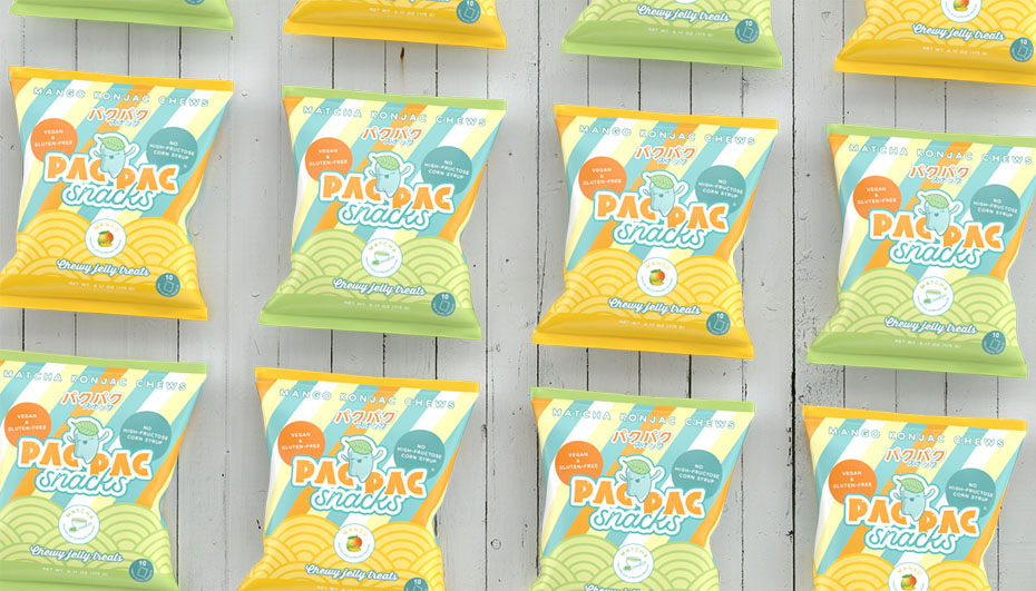 Pac Pac Snacks new packaging design