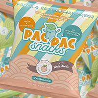 food packaging snack bag design