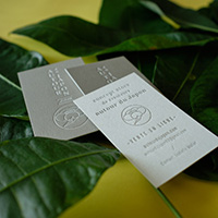 shop logo and business cards