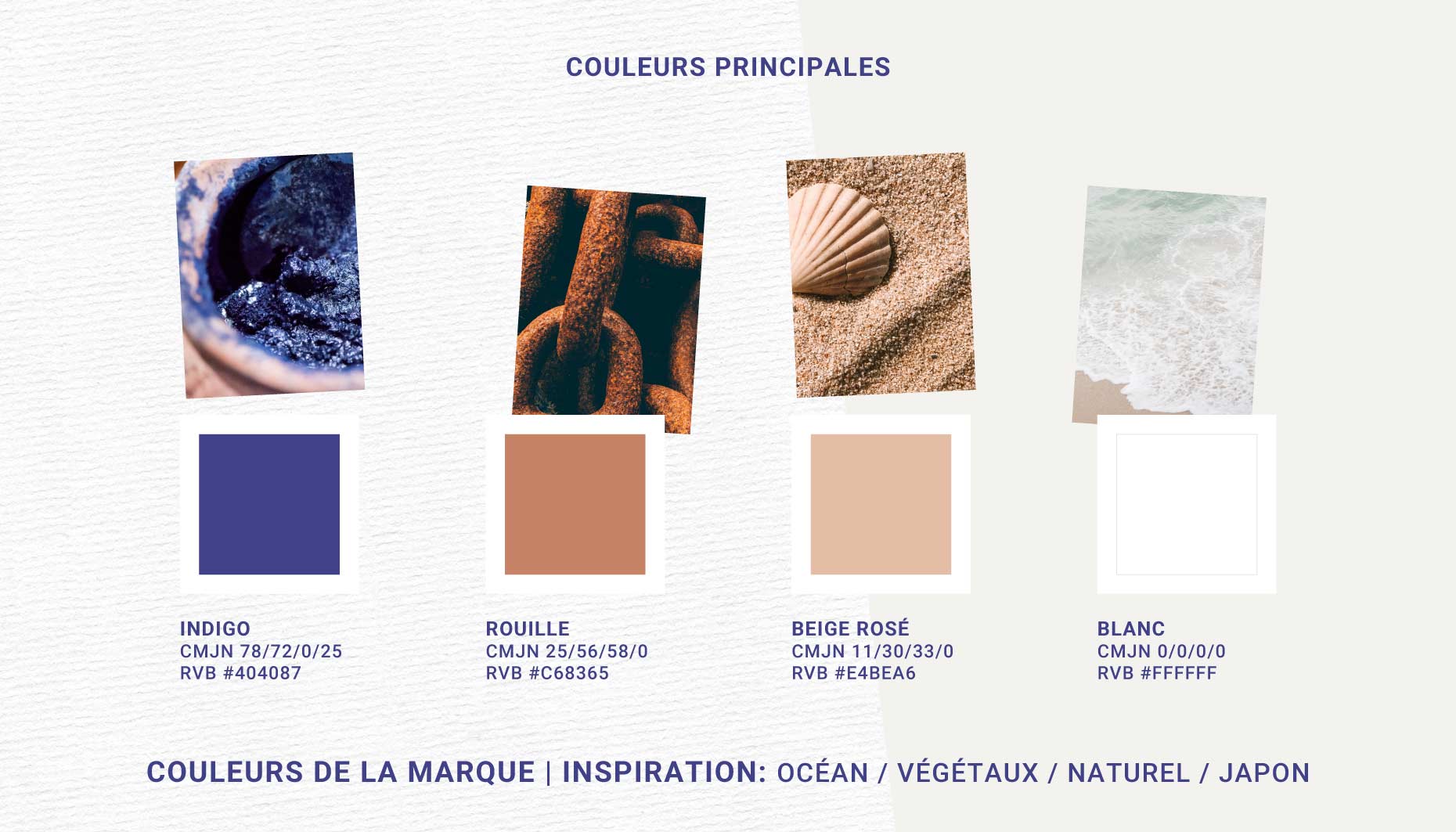 couleurs de la marque