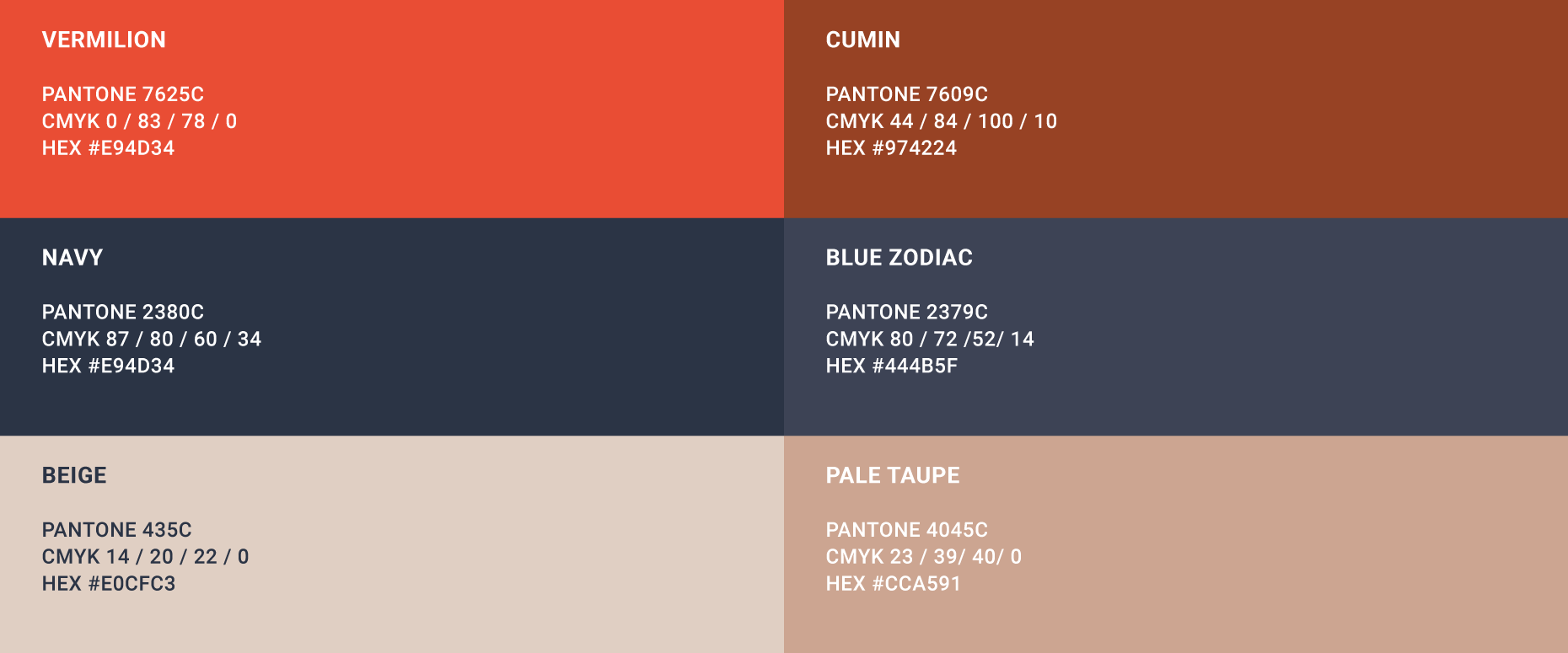 Palette de couleurs Oni no Kobo