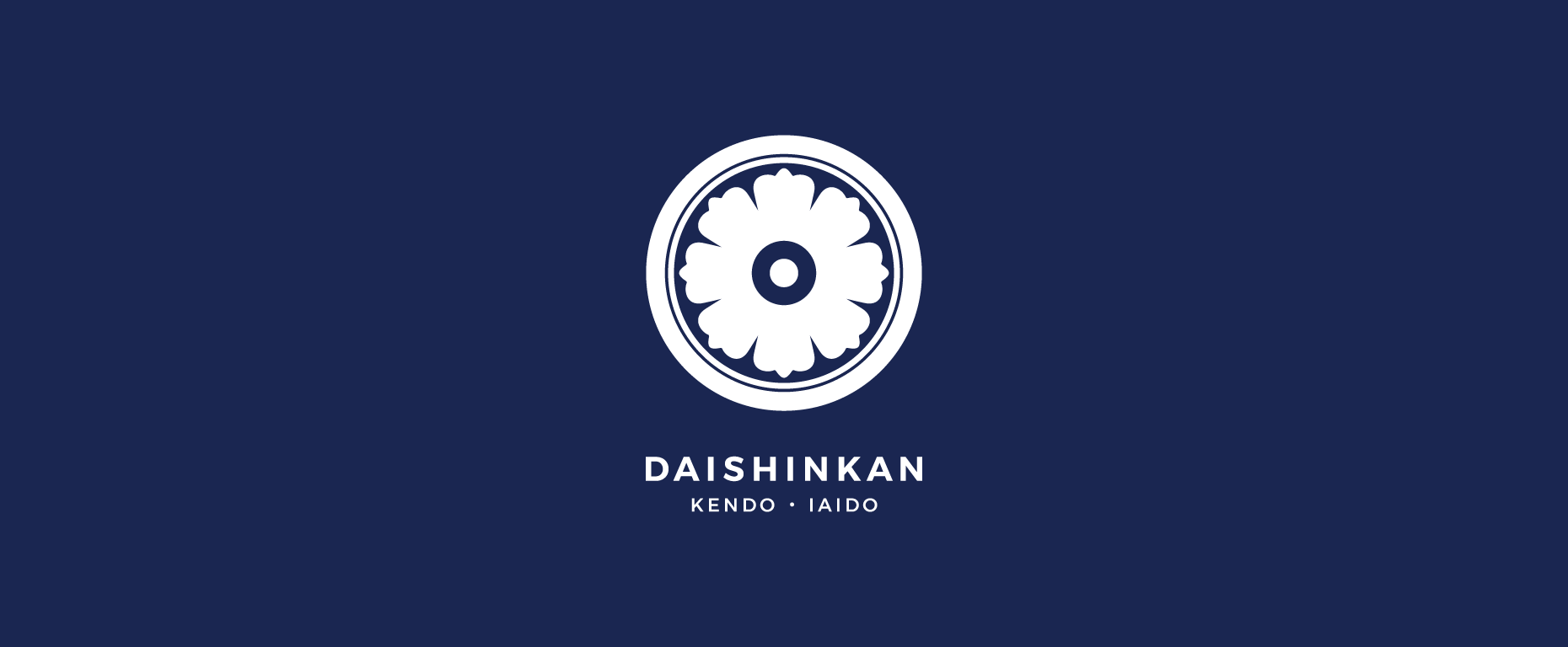 Kendo and iaido dojo kamon logo