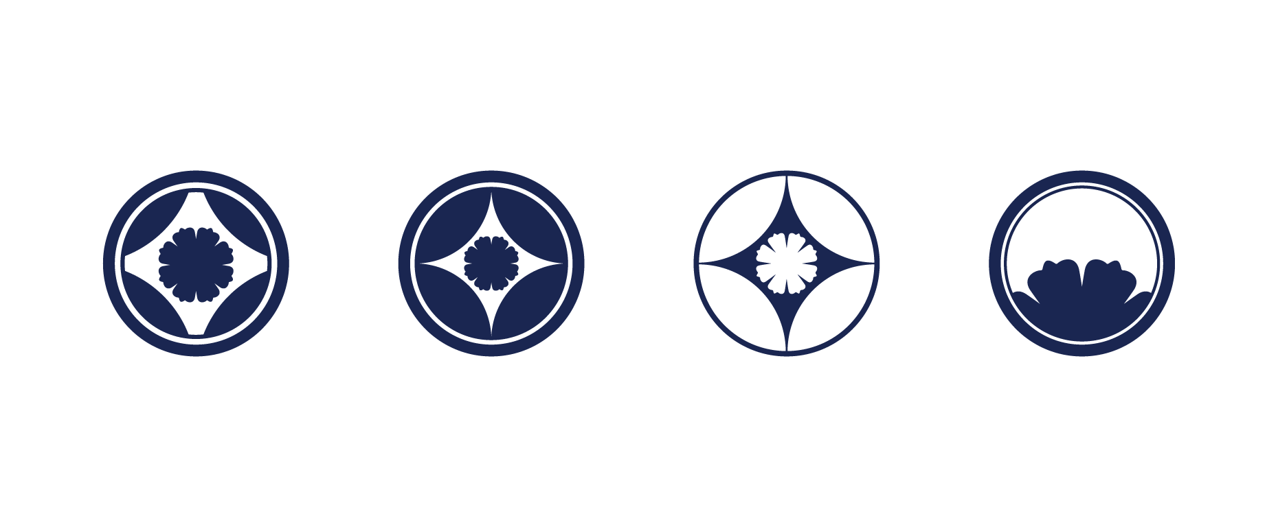 Logo kamon fleur