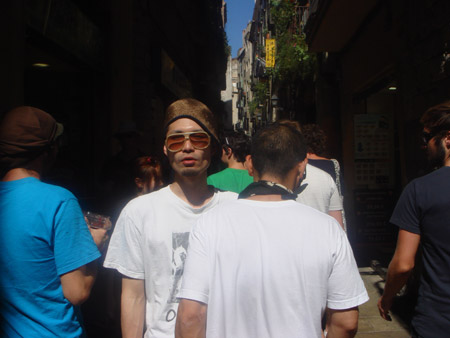 jud à Hiroshima バルセロナのゴシック地区
