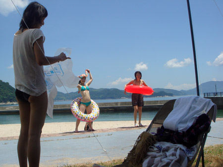 jud à Hiroshima - plage Oshima