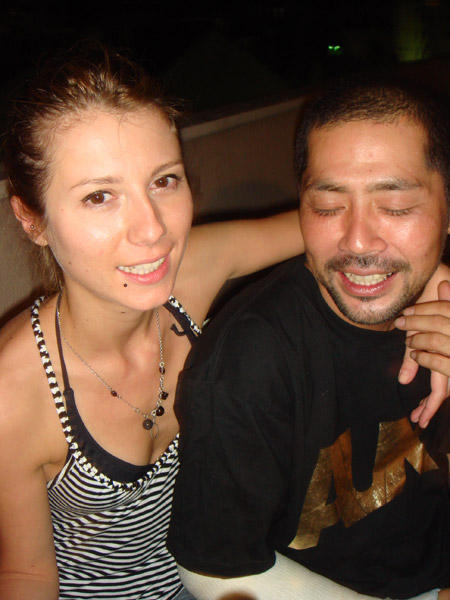 jud à Hiroshima - barbecue sur le toit