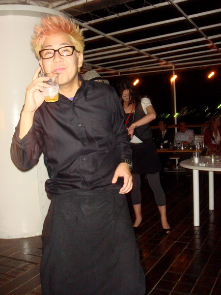 jud à Hiroshima - soirée sur un bateau