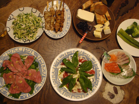 jud à Hiroshima - soirée chez des copines