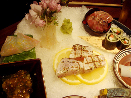jud à Hiroshima - sashimis