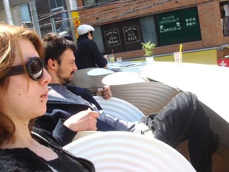 jud à Hiroshima - terrasses