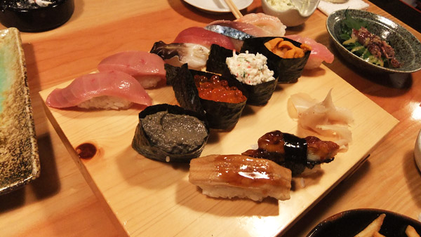 jud à Hiroshima - sushi