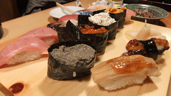 jud à Hiroshima - sushi